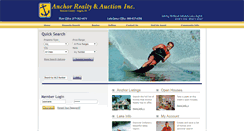 Desktop Screenshot of anchorrealty.biz